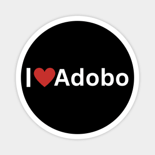 I Love Adobo Magnet